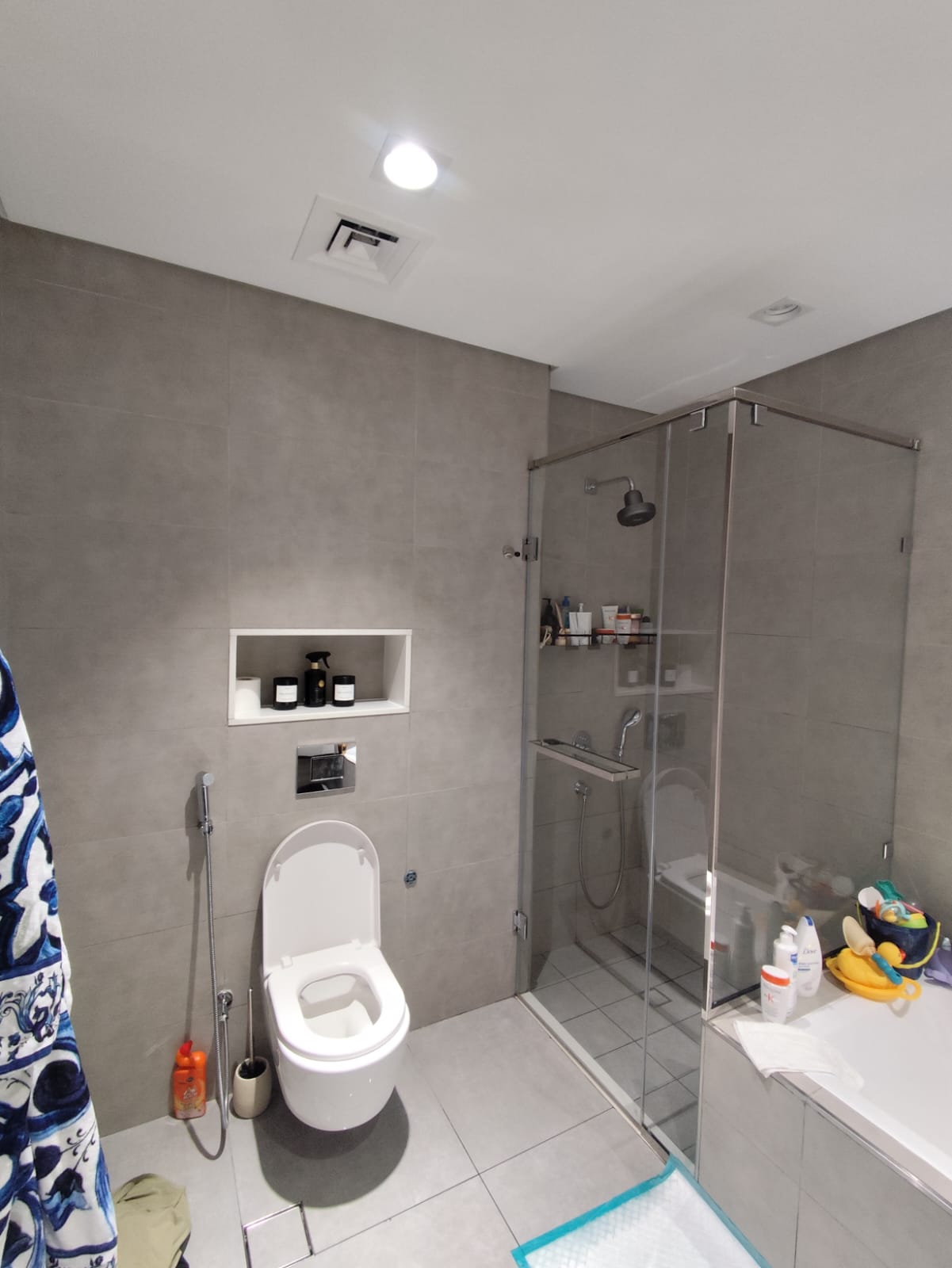 Bathroom before transformation